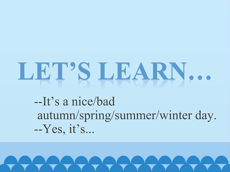 北京版小学三年级英语上册 UNIF FIVE IT'S A NICE AUTUMN DAY-Lesson 15 课件07