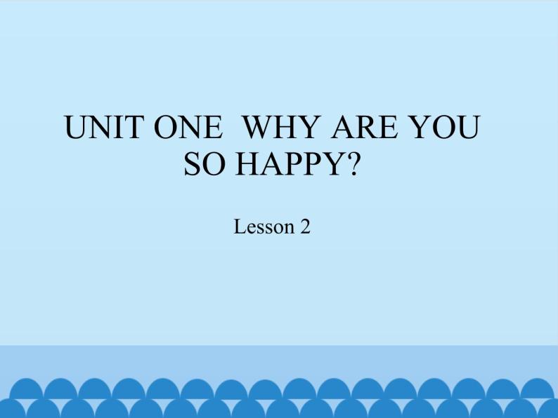 北京版小学四年级英语上册 UNIT ONE Lesson  2   课件01