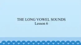 清华大学版小学英语三年级上册  UNIT 1THE   Lesson 6  课件