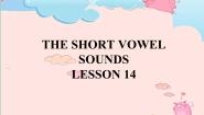 英语三年级上册Unit 2 The short vowel sounds多媒体教学课件ppt