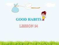 小学英语清华大学版三年级上册Unit 4 Good habits示范课ppt课件