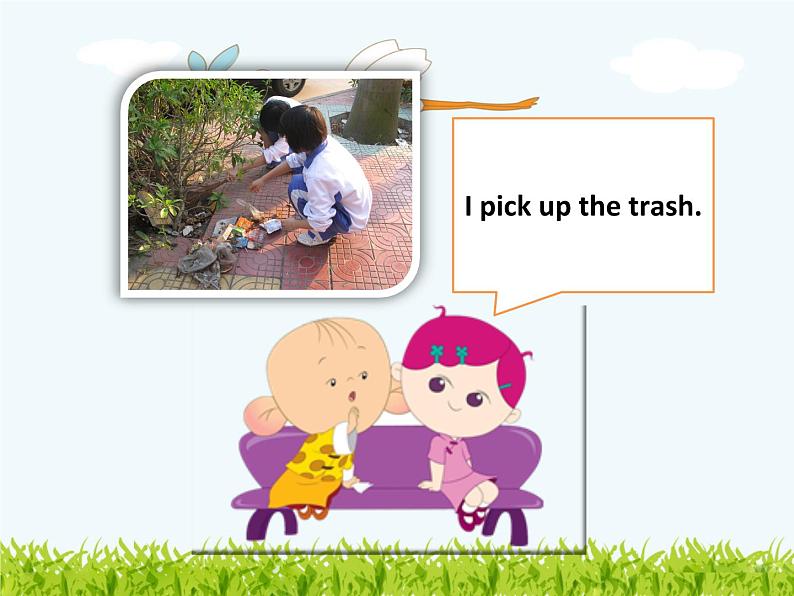 清华大学版小学英语三年级上册 UNIT 4 GOOD HABITS-LESSON 26 课件第7页