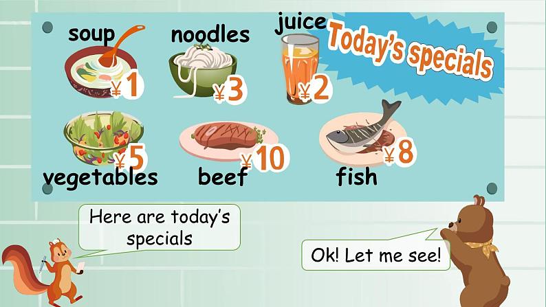 人教版 PEP小学英语四年级上册Unit 5 Dinner's ready PB Let's learn& Let’s do课件PPT05