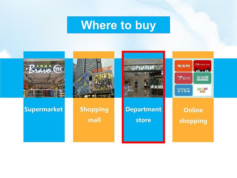 清华大学版小学英语五年级上册 UNIT 2 LET 'S GO SHOPPING!-lesson 11 课件1第3页