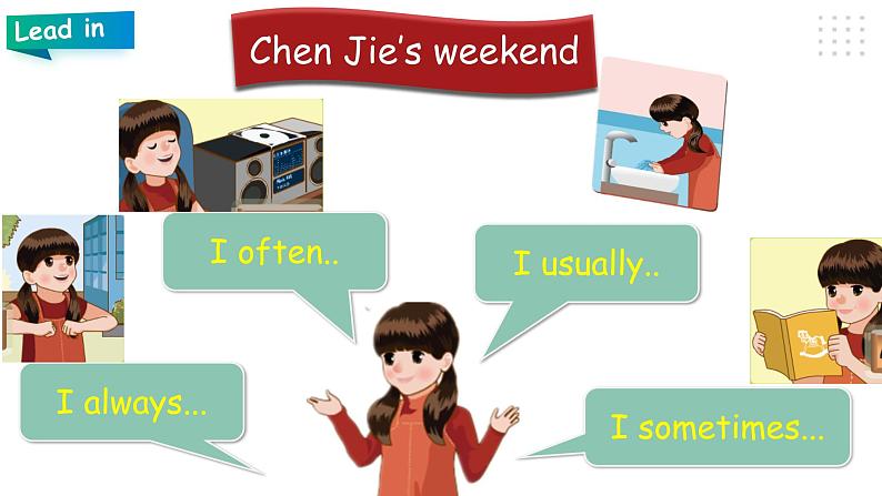 人教PEP版六年级下册英语 Unit 2 Last weekend PA let's learn 课件+教案+动画素材04
