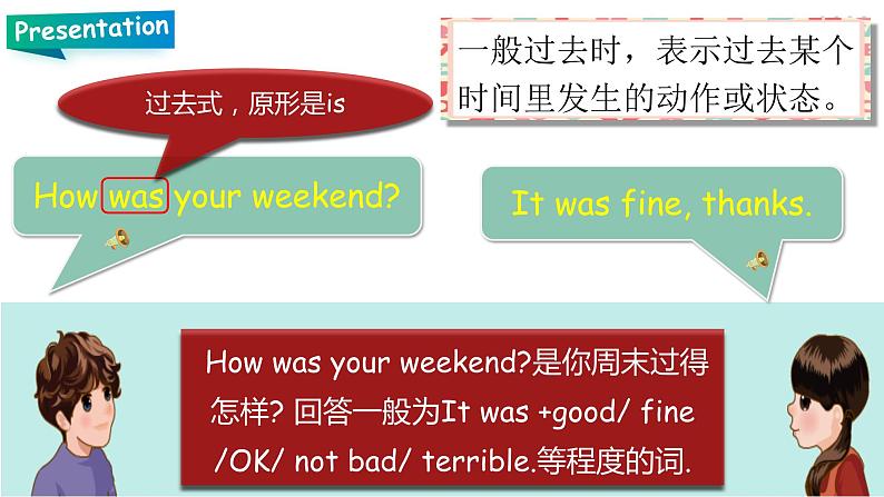 人教PEP版六年级下册英语 Unit 2 Last weekend PA let's learn 课件+教案+动画素材05