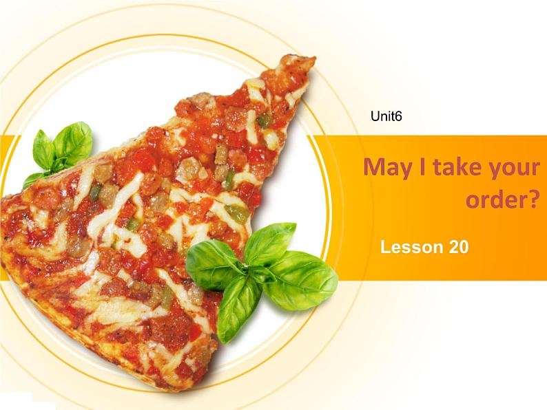 北京版小学四年级英语上册 UNIT SIX MAY I TAKE YOUR ORDER-Lesson 20 课件1第1页