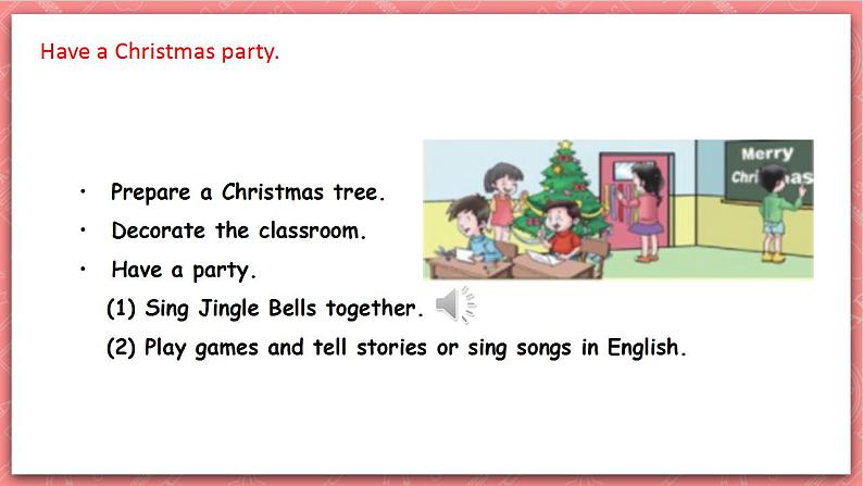 川教版英语六上 Unit3 Lesson3《Merry Christmas》(3) 课件第6页