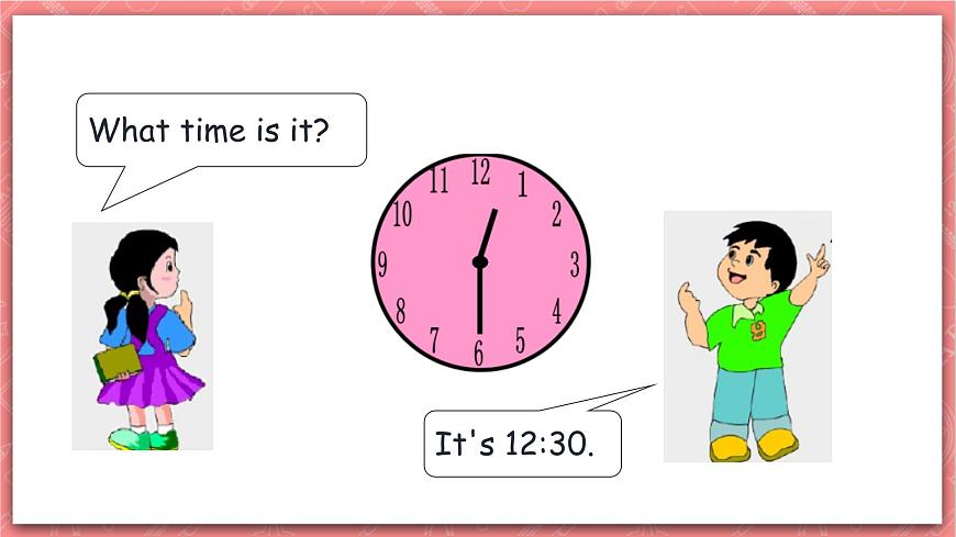 川教版英語四上 Unit1 Lesson1《What time is it》課件第4頁