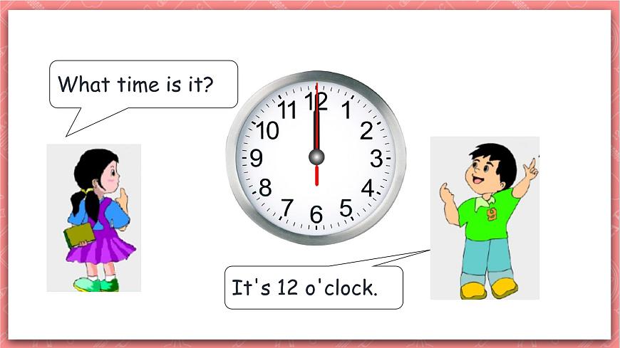 川教版英語四上 Unit1 Lesson1《What time is it》課件第5頁