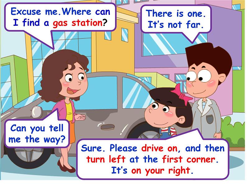 北京版小学四年级英语下册 UNIT THREE CAN YOU TELL ME THE WAY-Lesson 11 课件2第8页