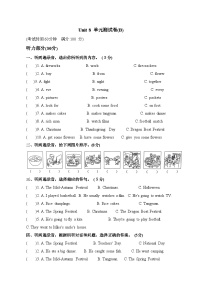 Unit 8 Chinese New Year（单元B卷）译林版（三起）英语六年级上册