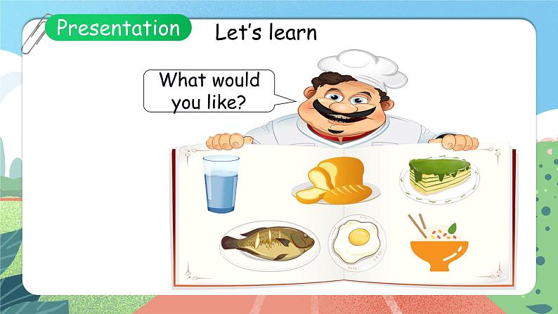 Unit 5 Let's eat PB Let's learn 课件-2023-2024学年小学英语三年级上册 (人教PEP版)05