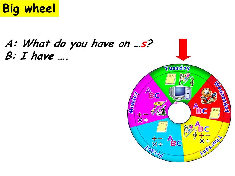 Unit 2 My week Part C Read and write 课件(五上)04