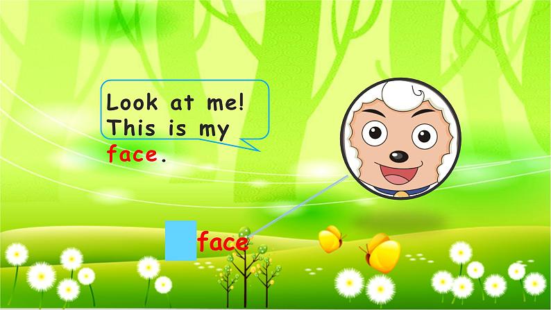 人教版(PEP)英语三年级上册Unit 3 Look at me!Part A(Let’s learn & Let’s do)课件07