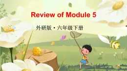 Review of Module 5（课件）外研版（三起）英语六年级下册