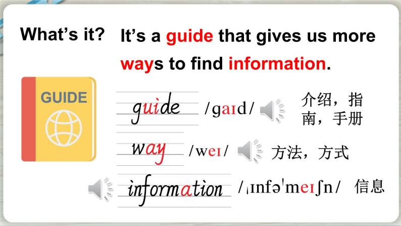 Module 4 Unit 2 We can find information from books and CDs（课件+素材）外研版（三起）英语五年级下04