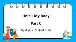 Unit 1 My Body Part Part C（课件）陕旅版（三起）英语三年级下册