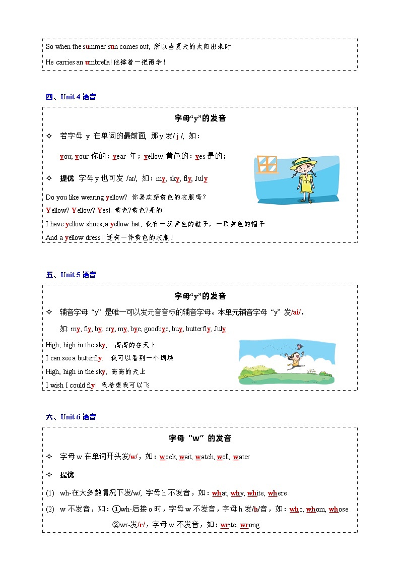 【期末复习】(译林三起)2023-2024学年五年级英语上册期末专题复习 专题01 语音(含答案)02