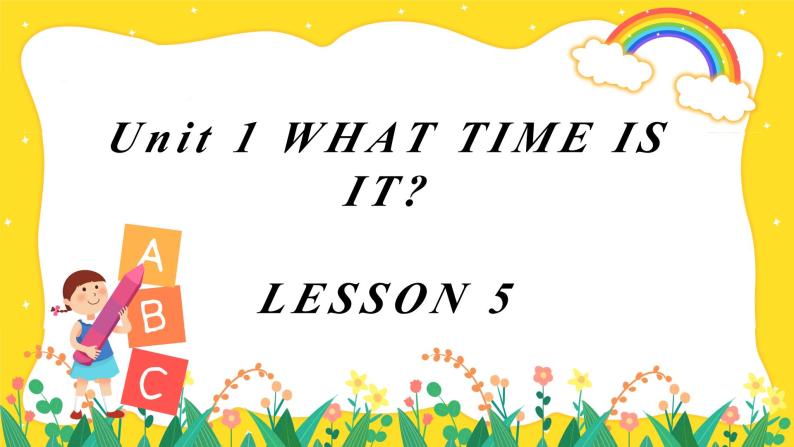 【核心素养目标】北京版小学英语 二年级下册 《Lesson5》课件+教案（含教学反思）01