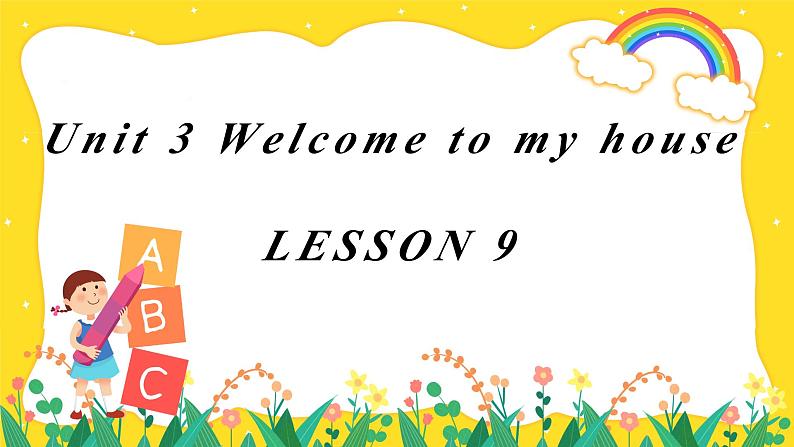 【核心素养目标】北京版小学英语 二年级下册 《Lesson9》课件+教案(含教学反思)01