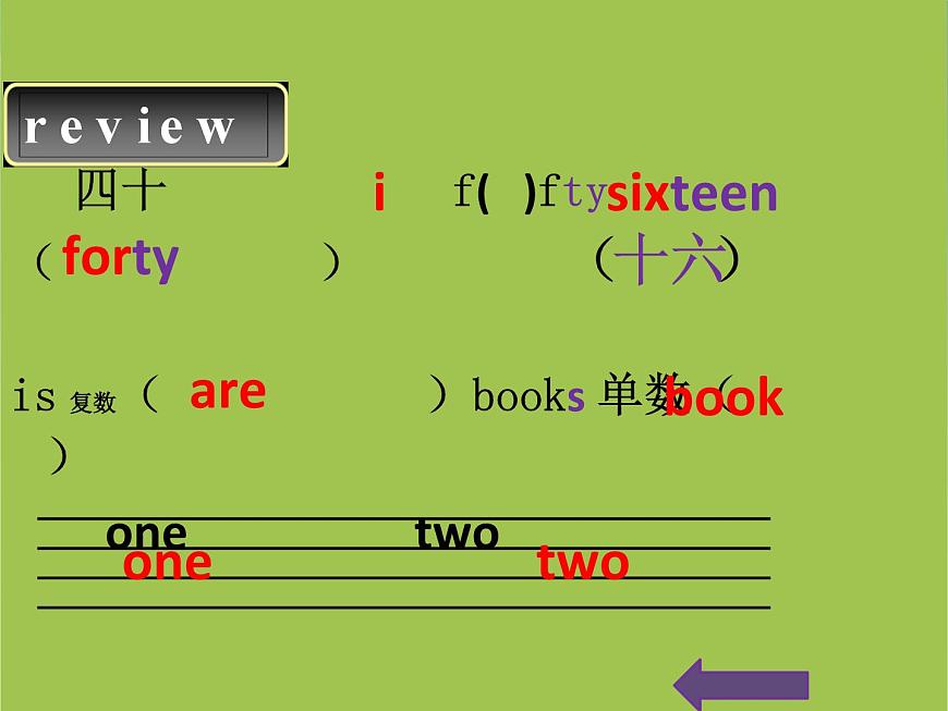 四年級(jí)英語(yǔ)下冊(cè)課件-U1Lesson 4 How Many Books Are There課件 -冀教版第3頁(yè)