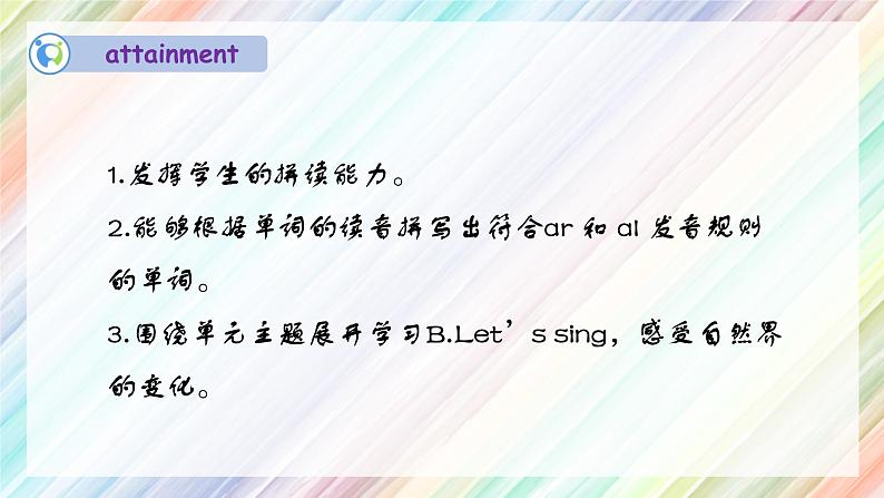 【核心素养】人教PEP版四年级下英语Unit 3 Weather Part A let’s spell(PPT课件+教案+习题)04