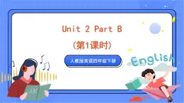 人教版pep英语四年级下册 Unit 2 Part A (第1课时)课件