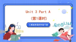 人教版pep英语四年级下册 Unit 3 Part A (第1课时)课件