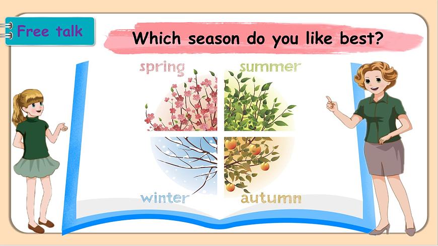 【素養(yǎng)達(dá)標(biāo)】人教PEP版五年級(jí)下冊(cè)-Unit 2 My favourite season PA let's spell（課件）第8頁(yè)
