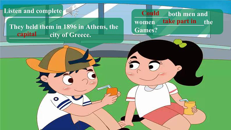 小学英语北京版六年级上册Unit 5 When did the ancient Olympic Games begin?Lesson16课件+单元整体教学设计07