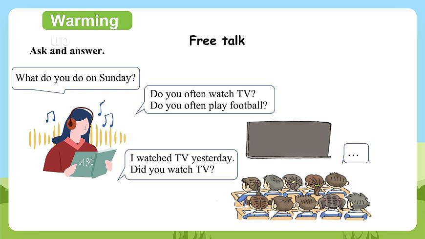 【趣味課堂】外研版三起英語四下 Unit 2《Review Module》課件第3頁
