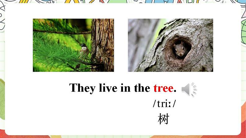 冀教版三起英语三下 Unit 2 Lesson 10《 Where do they live》课件+素材05