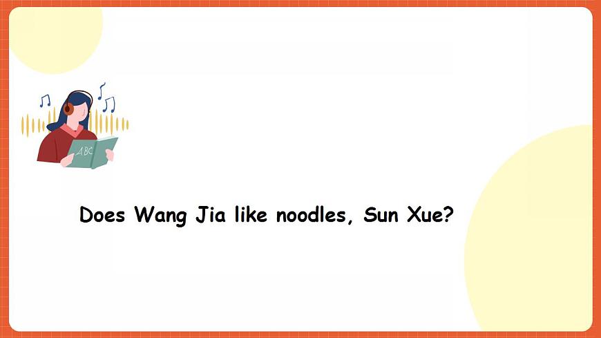 【趣味課堂】外研版三起英語三下 Module 4 Unit 2 《Does Lingling like oranges》課件第4頁