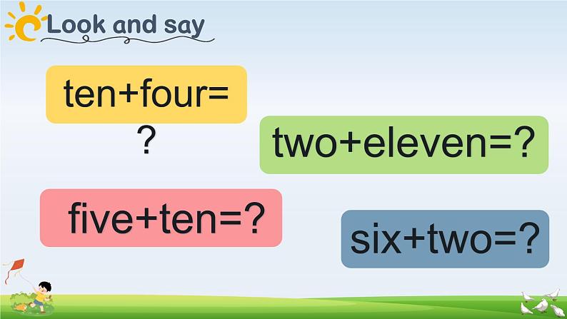 Unit 6 第5课时B Let's learn&Let's chant课件+教案+练习(含答案)02