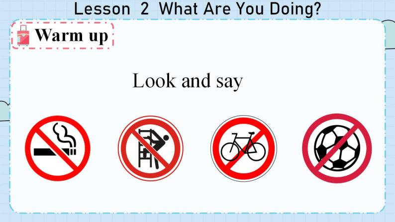 冀教版英语5年级下册 Unit 1 Lesson2  What Are You Doing PPT课件02