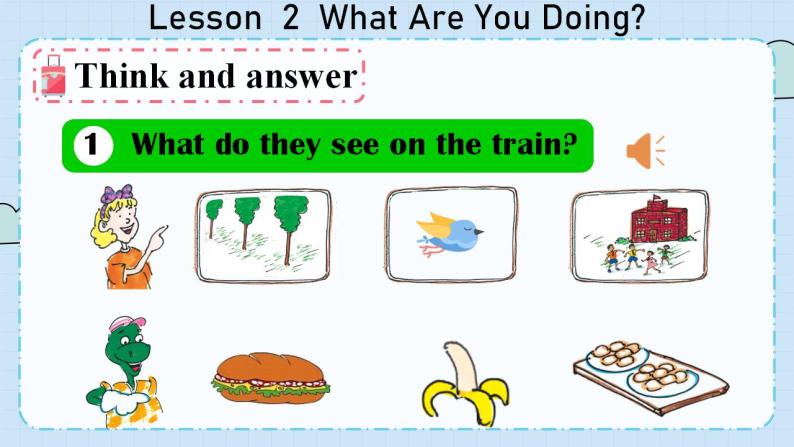 冀教版英语5年级下册 Unit 1 Lesson2  What Are You Doing PPT课件08