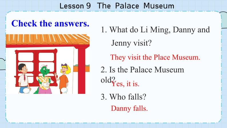 冀教版英语5年级下册 Unit 2 Lesson9   The Palace Museum PPT课件07
