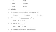 小学英语冀教版 (三年级起点)六年级下册Lesson24 Danny's Surprise Cake课时练习