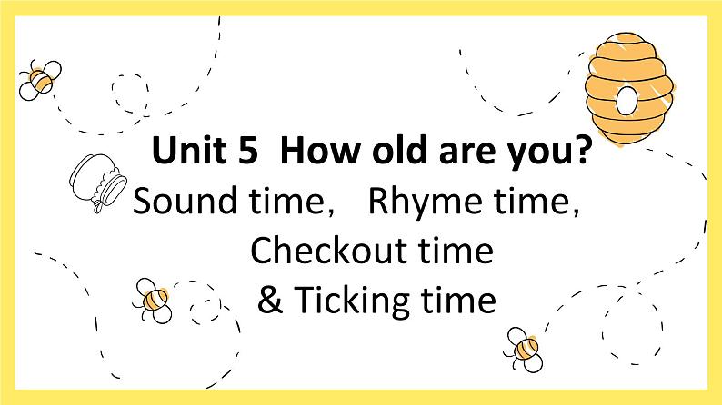 Sound, Rhyme, Checkout &Ticking time 课件第1页