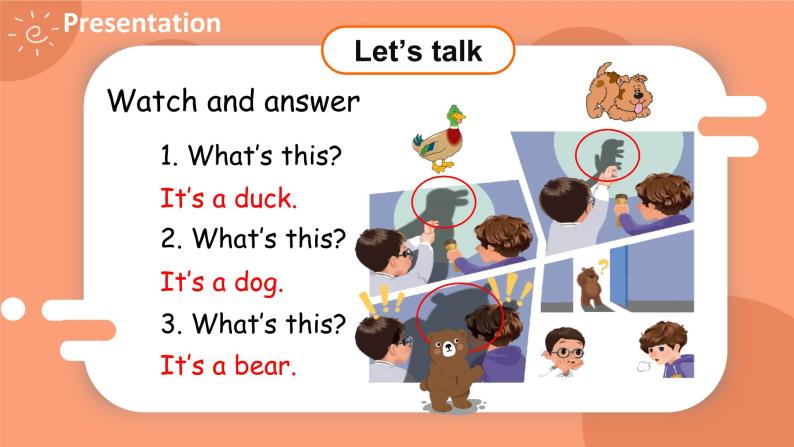 Unit 4 We love animals 第1课时 A Let's talk & Let's play 课件+教案+导学案+同步练习+音视频素材全套06