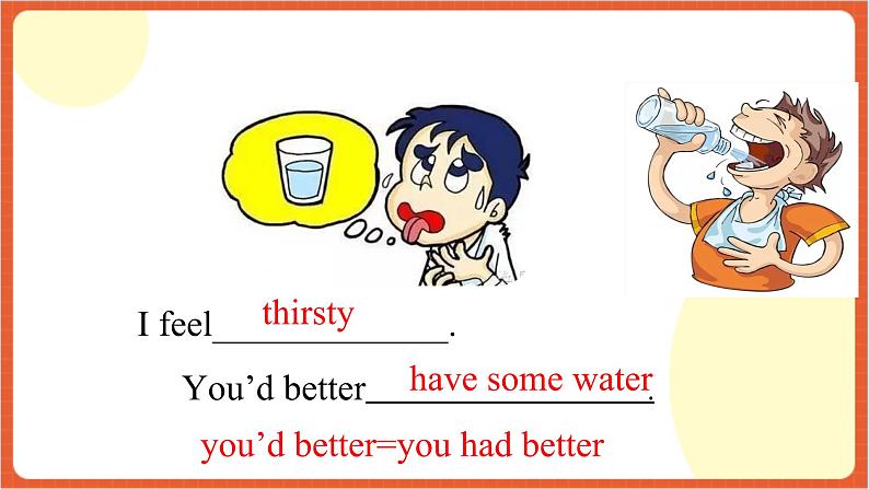 川教版英语六下Unit 1 Lesson 3 What’s wrong with you Let's learn 课件+教案+练习+素材07