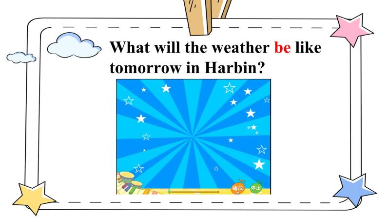 【核心素养目标】外研版小学英语（三起）六下Module2-Unit2 It will snow in Harbin. 课件+教案+同步分层练习（含教学反思和答案）03