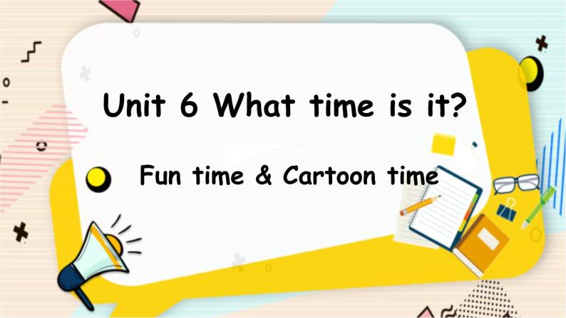英语译林三(下) Unit 6 第2课时 Fun time & Cartoon time PPT课件01