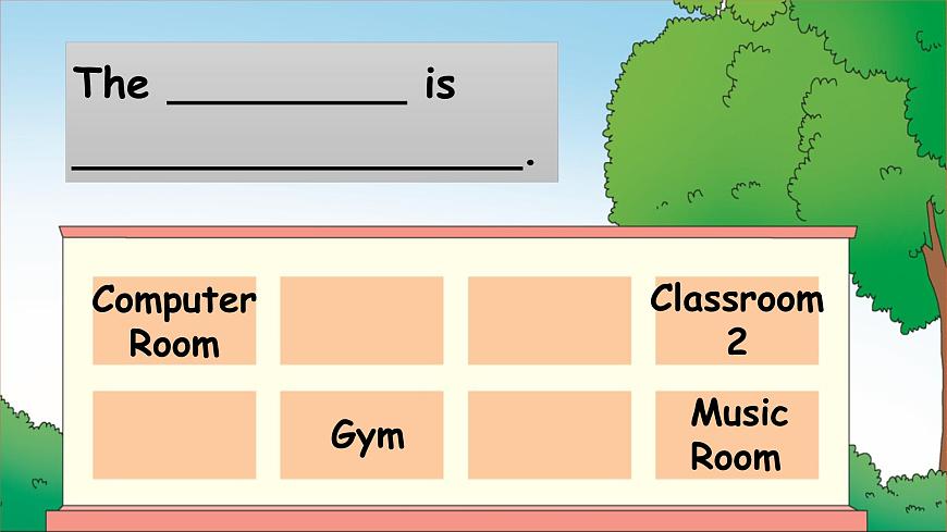 【新課標(biāo)】人教版英語四下 Unit 1 My school B Read and write 課件 第6頁