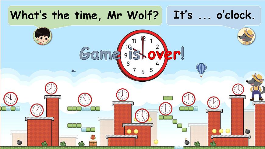 【新課標(biāo)】人教版英語四下 Unit 2 What time is it A Let's talk 課件 第5頁