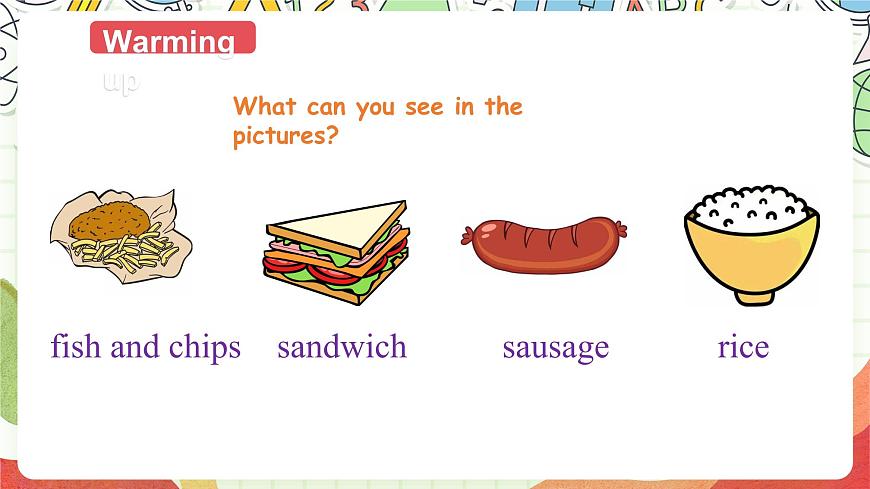 【趣味課堂】外研版三起英語五下 Module 3 Unit 2 《Sam ate four hamburgers》課件第3頁
