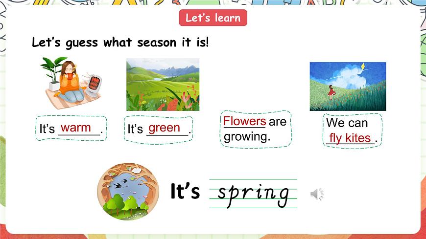 【公開(kāi)課】Unit 2 My favourite season A Let's learn 課件第7頁(yè)