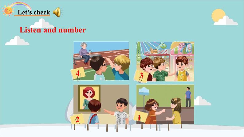 人教版(PEP)英语三年级下册 Unit 2 My family-第六课时 Part B( Start to read ) -- Part C (Story time) 课件第7页