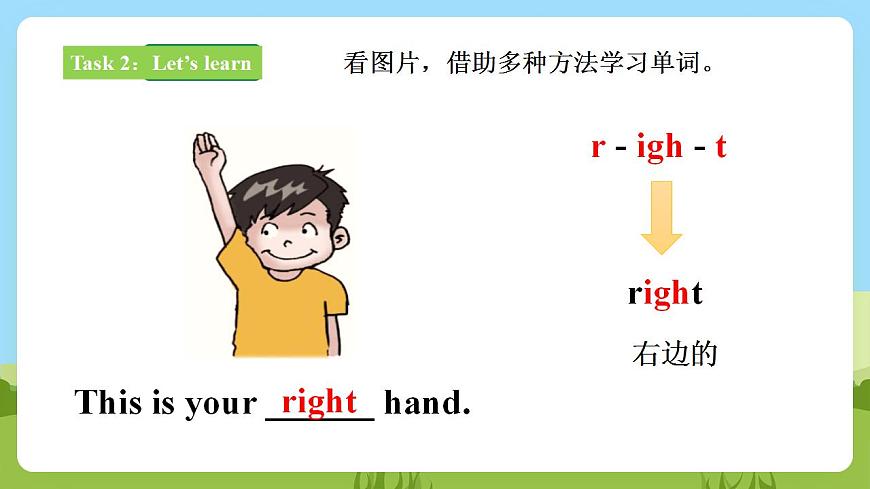 【核心素養(yǎng)目標】Lesson 2 Gretting song 第1課時 課件 第5頁